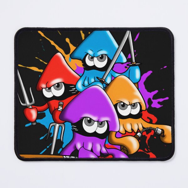 Artikelvorschau, Teenage Splatter Ninja Squids entworfen und verkauft von Birdhaus-Studio.