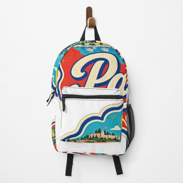 Item preview, Parga Greece Travel Souvenir Painted Mediterranean Sign designed and sold by VisualArtsOasis.