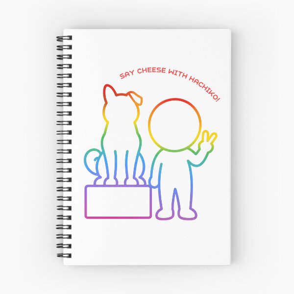 Item preview, Hachiko Statue Photo Spot in Shibuya - Tokyo Travel Pictogram（Rainbow Line） designed and sold by japan-picto.