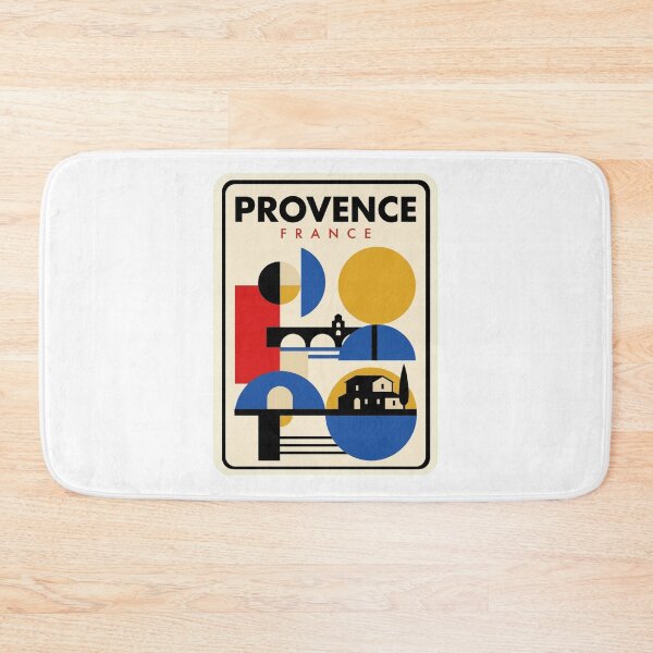 Item preview, Retro Provence Bauhaus Geometric Skyline designed and sold by k3rstman1.