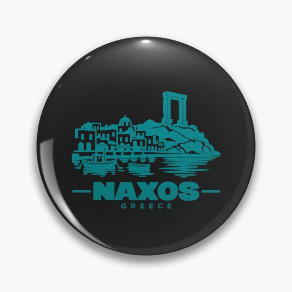 Item preview, Naxos Greece Line Art Coastline Poster designed and sold by CMYKStudio.