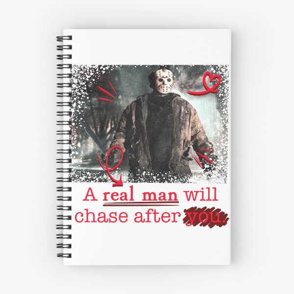 Artikelvorschau, Ein echter Mann wird dir nachjagen. (Jason Voorhees) entworfen und verkauft von ☆ allibear Arts ☆.
