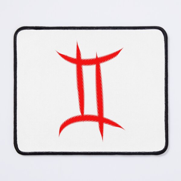 Item preview, Red Gemini Twins Zodiac Symbol Design designed and sold by pattern-archive.