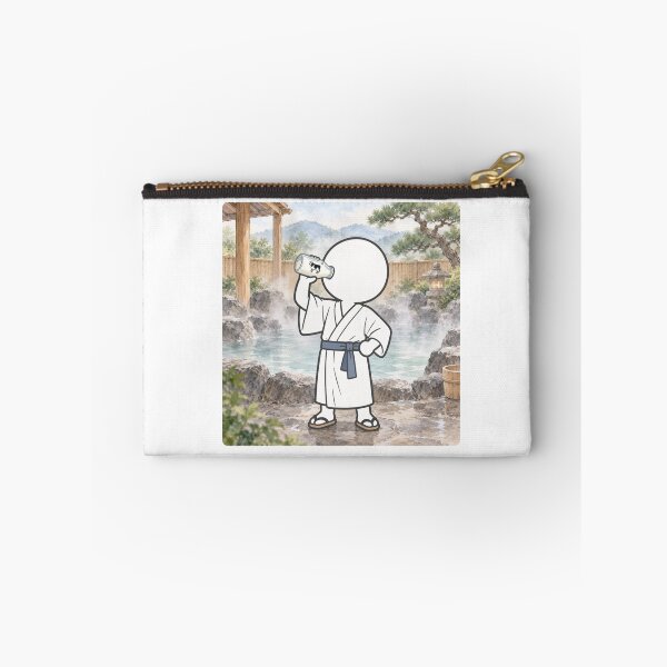 Item preview, Drinking Bottled Milk After Onsen - Japanese Bathhouse Culture Pictogram designed and sold by japan-picto.