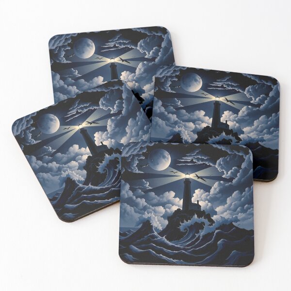 Item preview, Beacon Through the Midnight Storm designed and sold by tambanow.