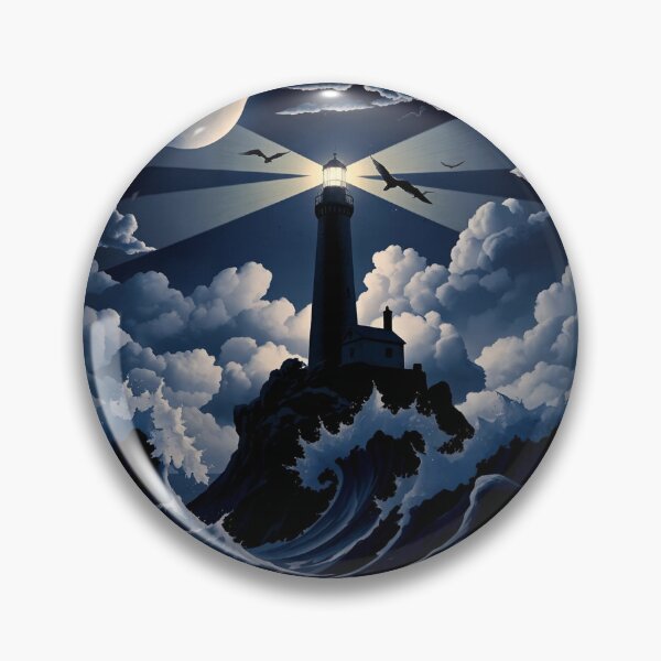 Item preview, Beacon Through the Midnight Storm designed and sold by tambanow.