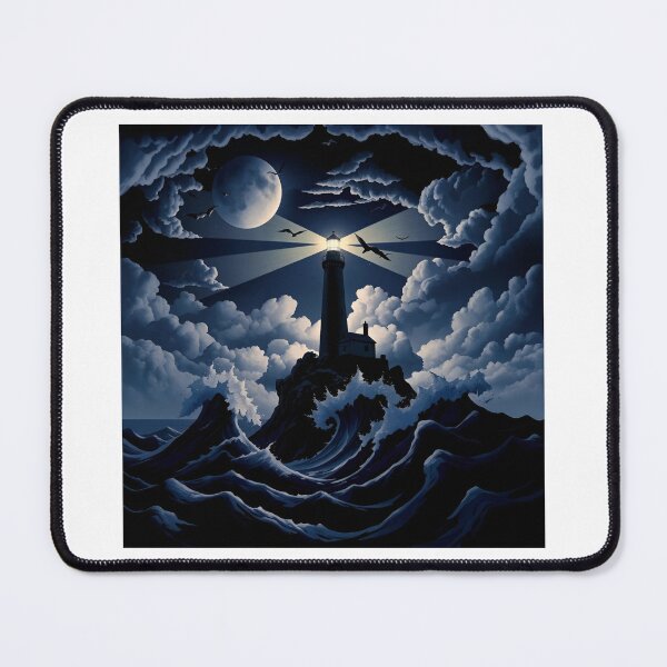 Item preview, Beacon Through the Midnight Storm designed and sold by tambanow.