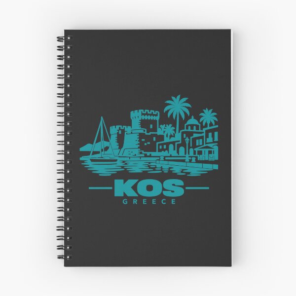 Item preview, Kos Greece Line Art Coastline Poster designed and sold by CMYKStudio.