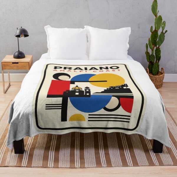 Item preview, Retro Praiano Bauhaus Geometric Skyline designed and sold by k3rstman1.