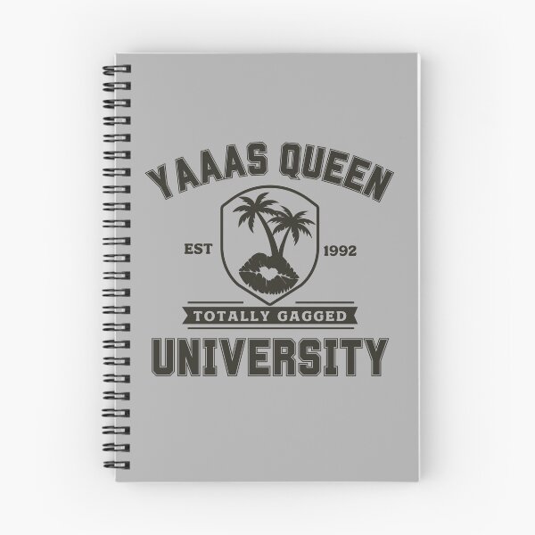 Item preview, Funny Drag Queen University Logo Gray Black designed and sold by TackyTime.