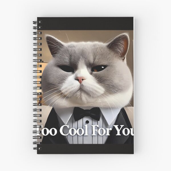 Artikelvorschau, Tuxedo Cat – Zu cool für dich entworfen und verkauft von ZAMURI.