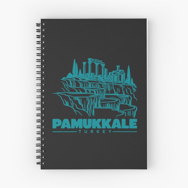 Item preview, Pamukkale Turkey Line Art Landmark Poster designed and sold by CMYKStudio.