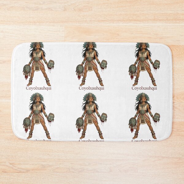 Item preview, Coyolxauhqui, the Mexica (Aztec) Goddess of the Moon designed and sold by ArteTeoma.