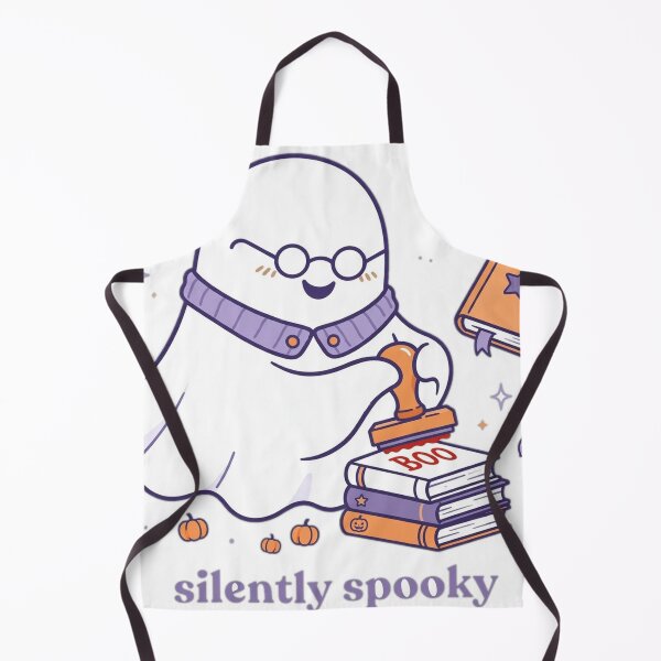 Item preview, Silently Spooky Ghost Librarian Halloween designed and sold by The Oakhaven Archive.