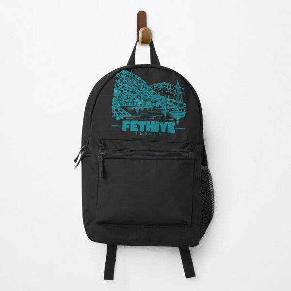 Item preview, Fethiye Turkey Line Art Coastline Poster designed and sold by CMYKStudio.
