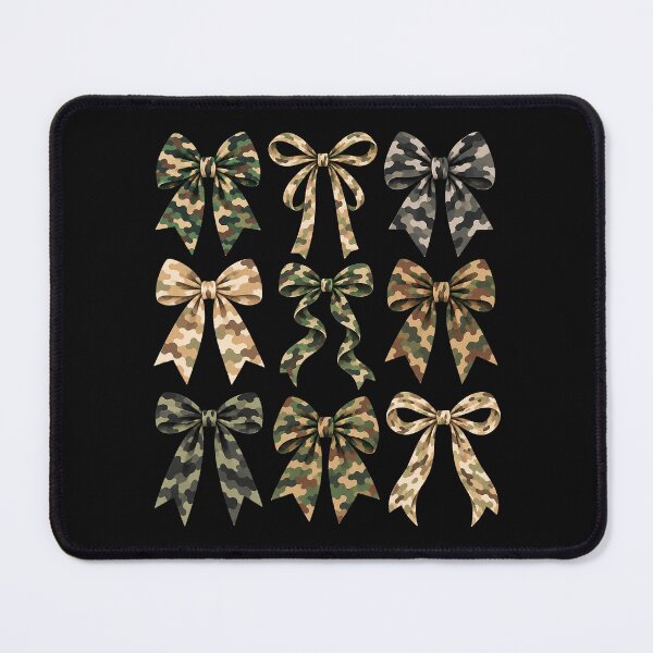 Item preview, Camo Coquette Bows Hunting Dove Deer Duck Dog Season designed and sold by khdmalakarak.