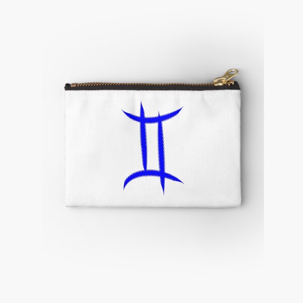 Item preview, Blue Gemini Twins Zodiac Symbol Design designed and sold by pattern-archive.