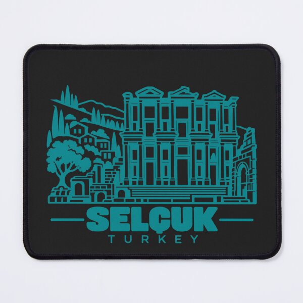 Item preview, Selcuk Turkey Line Art Landmark Poster designed and sold by CMYKStudio.