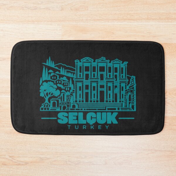Item preview, Selcuk Turkey Line Art Landmark Poster designed and sold by CMYKStudio.