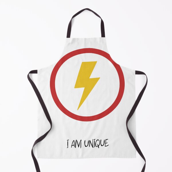 Item preview, I Am Unique Positive Affirmation Lightning Bolt Graphic designed and sold by DVNarts.