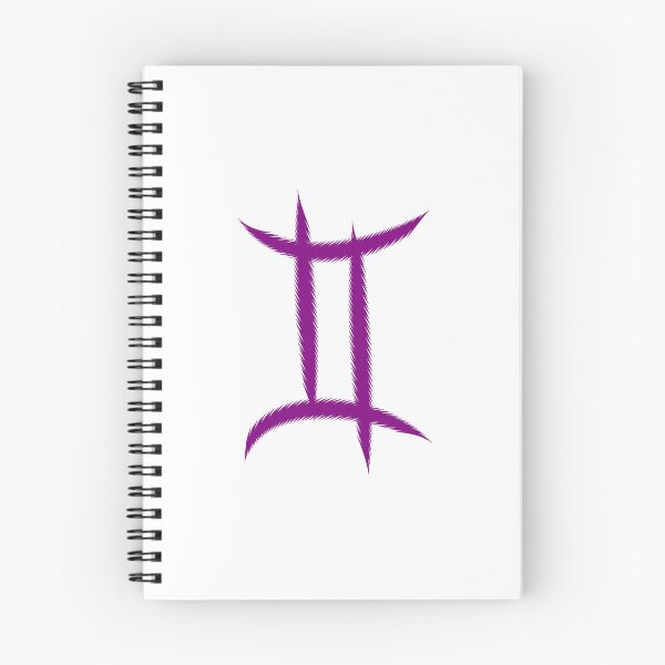 Item preview, Purple Gemini Twins Zodiac Symbol Design designed and sold by pattern-archive.