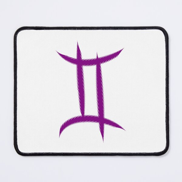 Item preview, Purple Gemini Twins Zodiac Symbol Design designed and sold by pattern-archive.