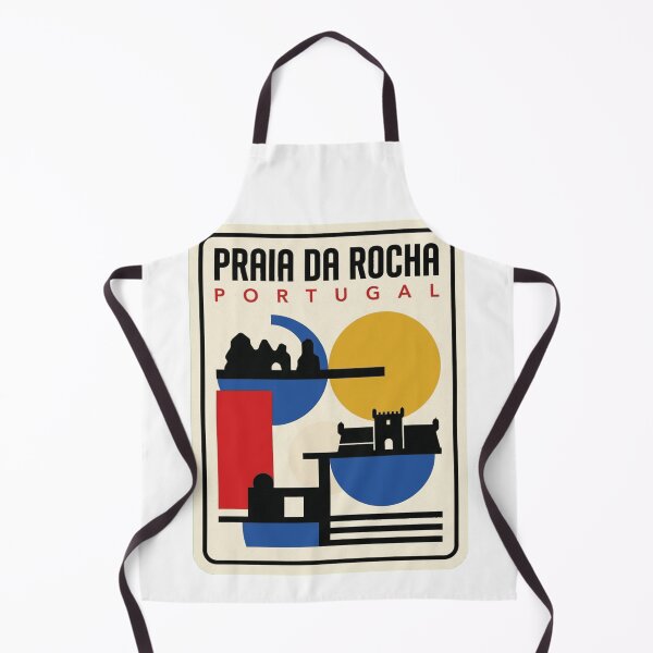 Item preview, Retro Praia Da Rocha Bauhaus Geometric Skyline designed and sold by k3rstman1.