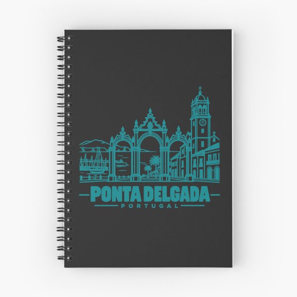 Item preview, Ponta Delgada Portugal Line Art Coastline Poster designed and sold by CMYKStudio.