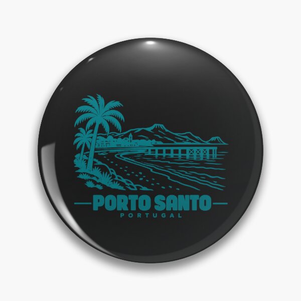 Item preview, Porto Santo Portugal Line Art Coastline Poster designed and sold by CMYKStudio.