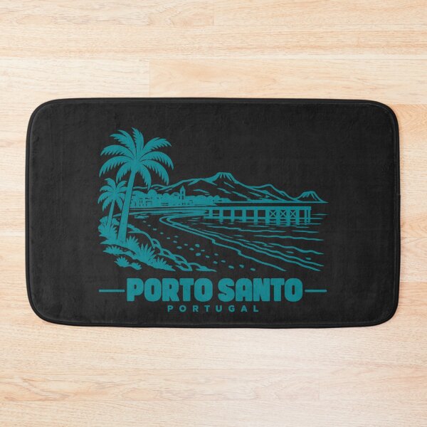 Item preview, Porto Santo Portugal Line Art Coastline Poster designed and sold by CMYKStudio.