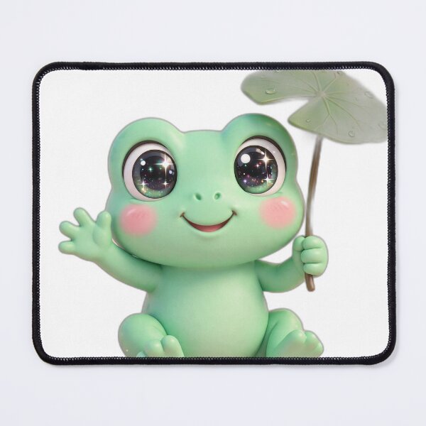 Item preview, Froppy the Kawaii Frog designed and sold by PirateDee.