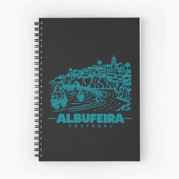 Item preview, Albufeira Portugal Line Art Coastline Poster designed and sold by CMYKStudio.