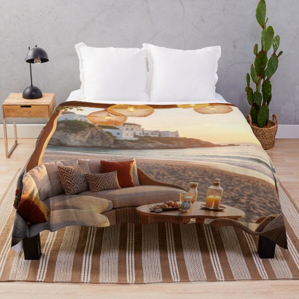 Item preview, Twilight by the Shore - Coastal Luxury Lounge designed and sold by nhk999.