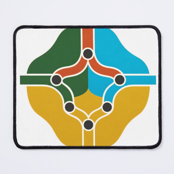 Item preview, Rural Junction Color Blocks designed and sold by aihrgdesign.