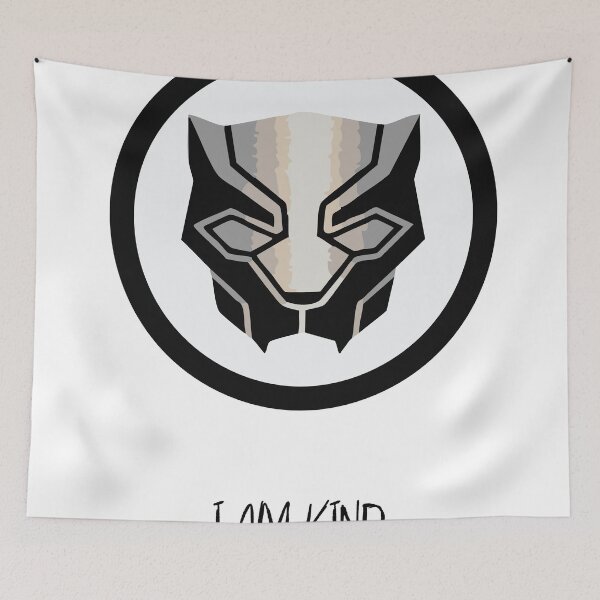 Item preview, I Am Kind Kindness Quote Feline Mask Graphic designed and sold by DVNarts.