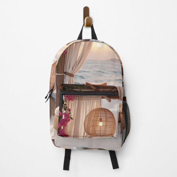 Item preview, Lanterns by the Sea - Tropical Sunset Sanctuary designed and sold by nhk999.