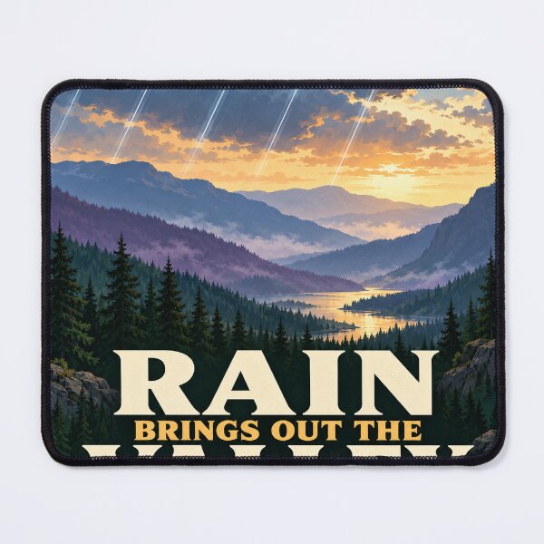 Item preview, Rain Brings Out The Valley designed and sold by aihrgdesign.