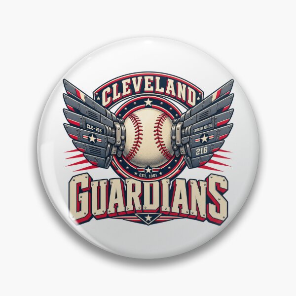 Item preview, Cleveland Guardians Mechanical Wings Emblem designed and sold by Dresut.