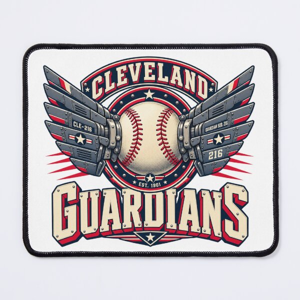 Item preview, Cleveland Guardians Mechanical Wings Emblem designed and sold by Dresut.