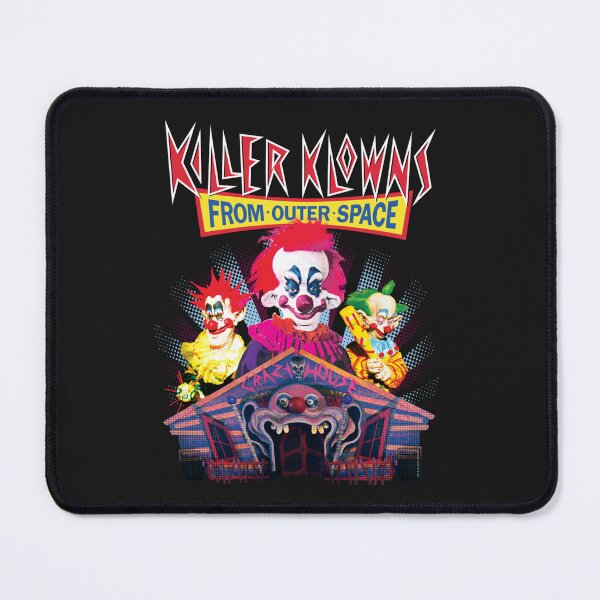 Item preview, Crazy House Killer Klowns Retro Spooky Horror Halloween designed and sold by Bemchicafre.