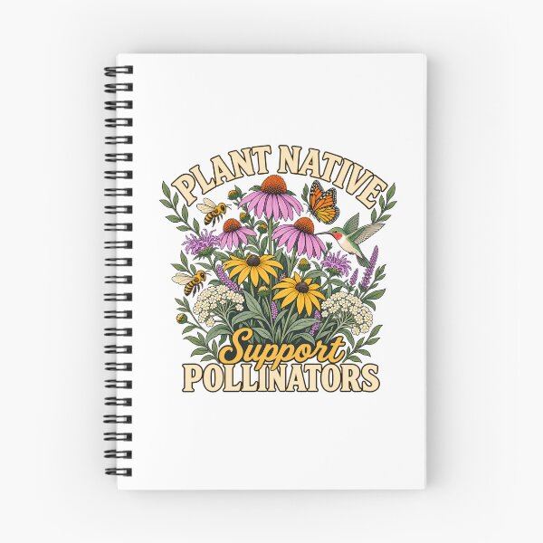Item preview, Plant Native Support Pollinators Wildflower Garden designed and sold by skyartdesign.