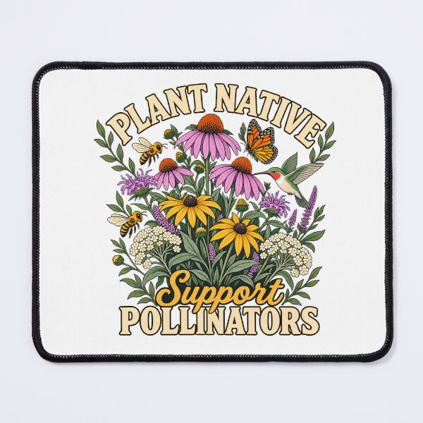 Item preview, Plant Native Support Pollinators Wildflower Garden designed and sold by skyartdesign.