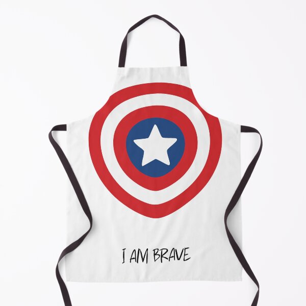 Item preview, I Am Brave – Courage & Empowerment Affirmation | Red White Blue Star Design designed and sold by DVNarts.