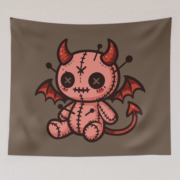 Item preview, Voodoo Doll Devil designed and sold by Ghost on Toast.