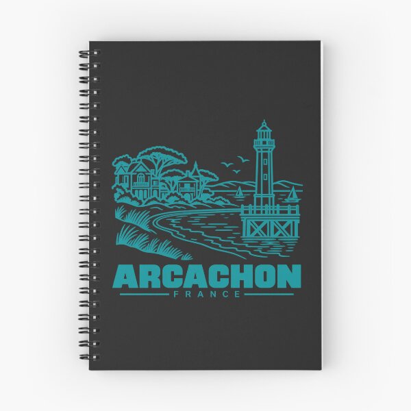 Item preview, Arcachon France Line Art Coastline Poster designed and sold by CMYKStudio.