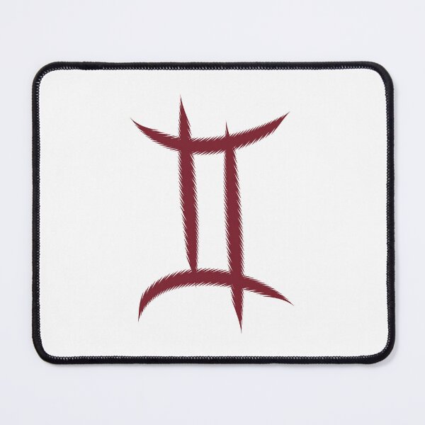 Item preview, Burgundy Gemini Twins Zodiac Symbol Design designed and sold by pattern-archive.