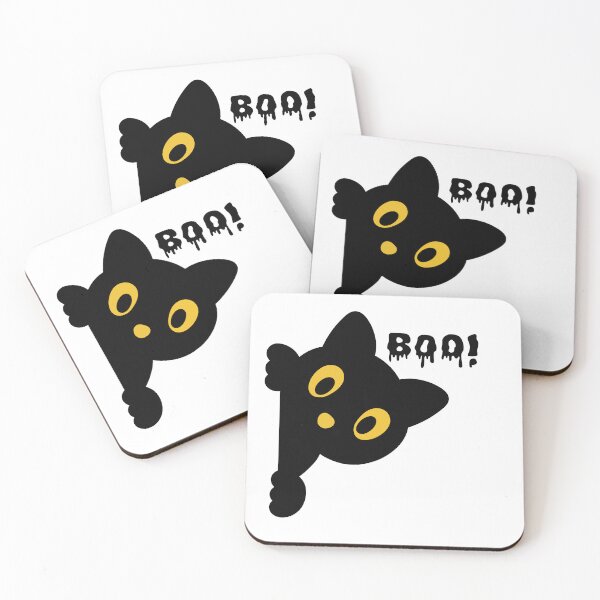 Item preview, halloween cute cat designed and sold by Zellija.