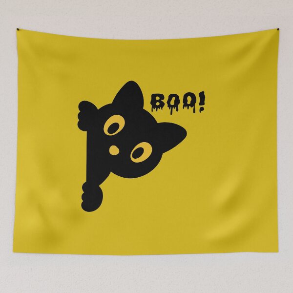 Item preview, halloween cute cat designed and sold by Zellija.