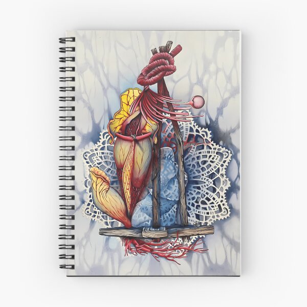 Item preview, Gothic Pitcher Plant Lace Drawing designed and sold by EmmaLvCreations.