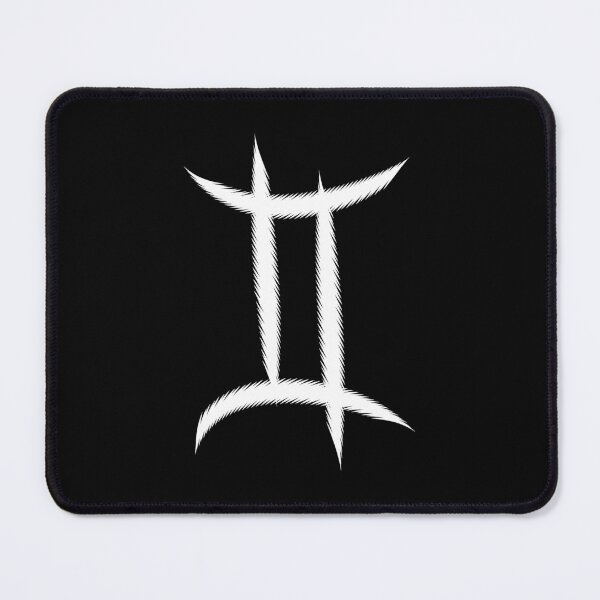 Item preview, White Gemini Twins Zodiac Symbol Design designed and sold by pattern-archive.